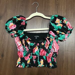 For love & lemons Becca crop top